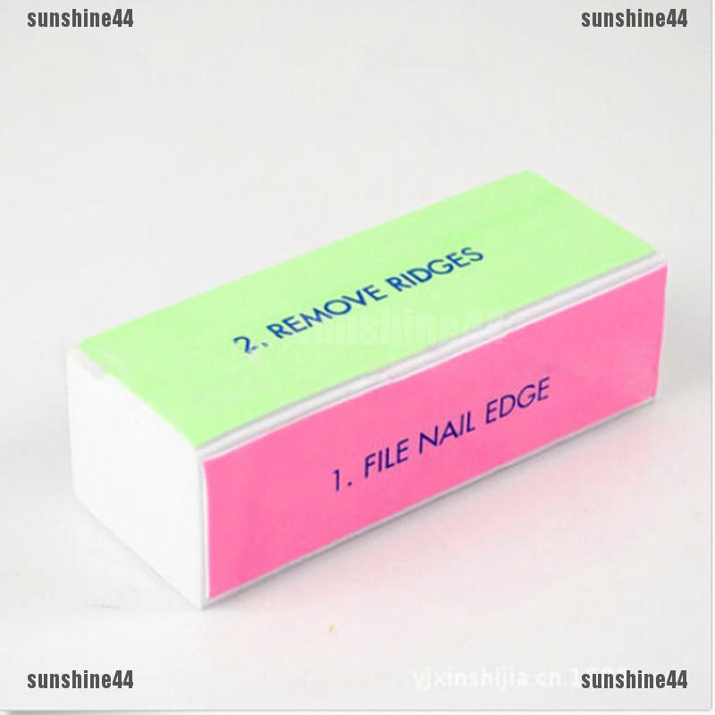 Fs Set 2 / 5 / 10 Khối Chà Nhám 4 Chiều Chuyên Dụng Cho Làm Móng Nghệ Thuật