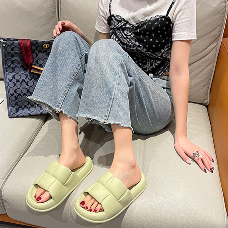 Dép đi trong nhà IELGY đế dày thiết kế đơn giản thời trang cho nữ