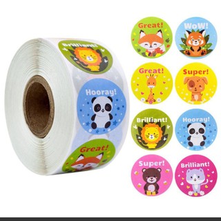 Stickers khen thưởng môn Tiếng Anh (kiểu dáng mới vô cùng tiện lợi)