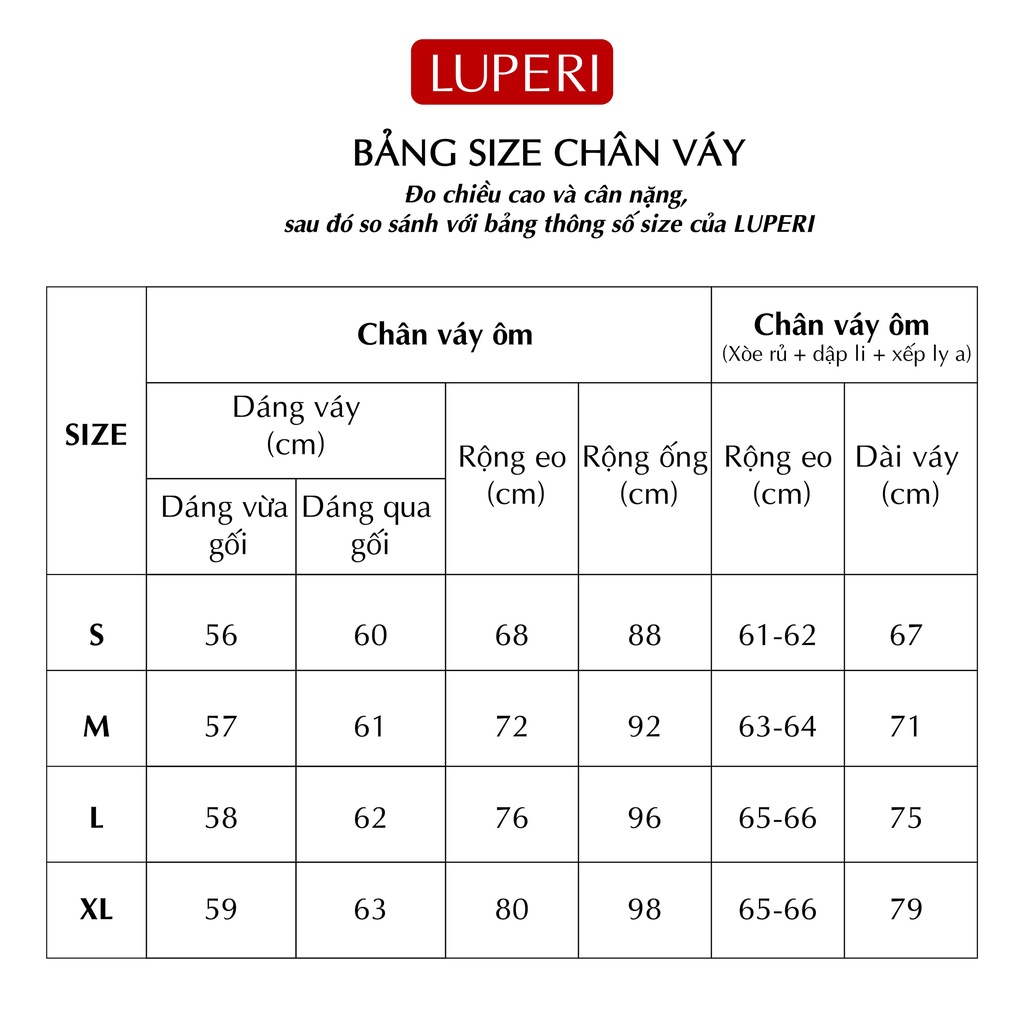 Chân Váy công sở dáng bút chì LUPERI LFCV5102 Thiết Kế trơn đẳng cấp, quý phái
