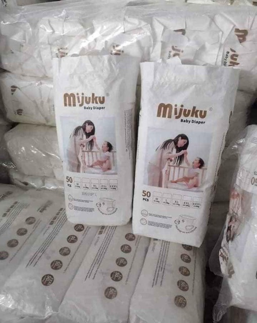 Combo 100m bỉm quần MIJUKU xuất nhật cao cấp m100/l100/xl100xxl/100/xxxl/100