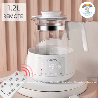 ( BH 1 Năm ) Máy Hâm Nước Pha Sữa Misuta Ấm Giữ Nhiệt, Bình Đun Nước Pha Sữa Dung Tích 1200ML Phiên Bản Mới Nhất Mamabu