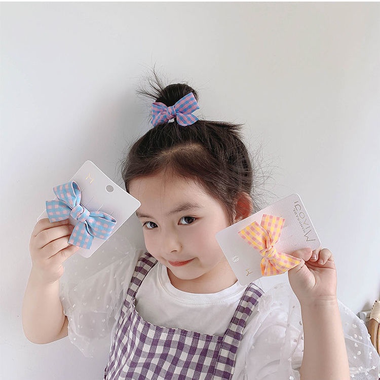 Set 10 nơ cài tóc thời trang cho bé gái