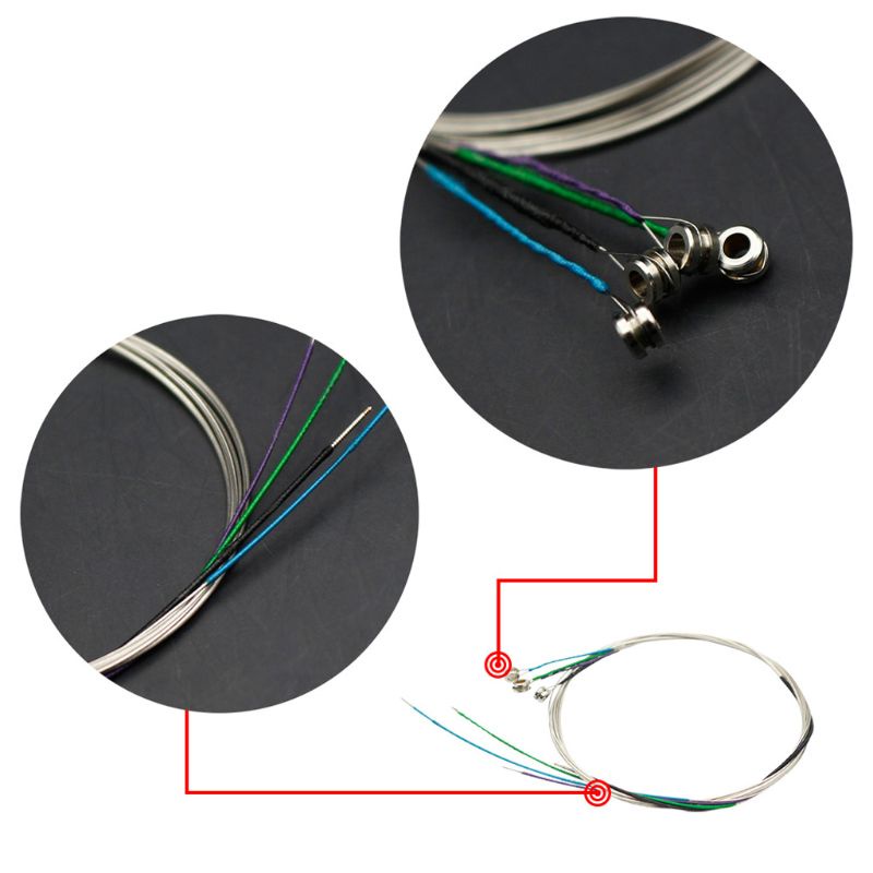Bộ 4 Lõi Thép Mạ Niken Cho Đàn Violin Instru