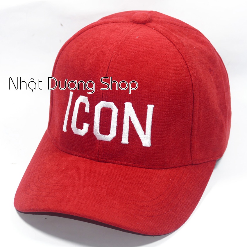 Nón kêt Nhung ICON Dày Mịn Thoáng Mát Phong Cách Nón Kết Nhung Hàn Quốc Nhiều Màu Hot Trend