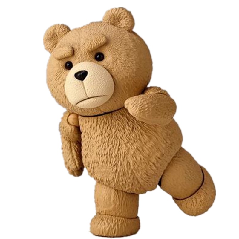 Mô Hình Đồ Chơi Gấu Teddy Bằng PVC Kèm Hộp Chính Hãng