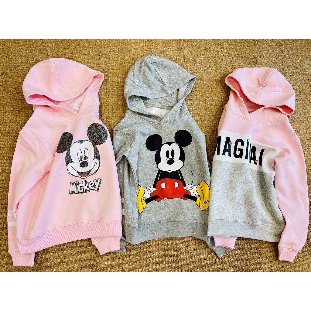 Áo hoodie Hờ&amp;M cho bé gái (23-43kg)