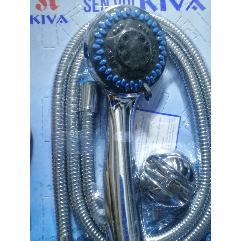 Bộ sen tắm inox Kiva, tay sen tắm 3 chế độ mã 8931, hàng có bảo hành