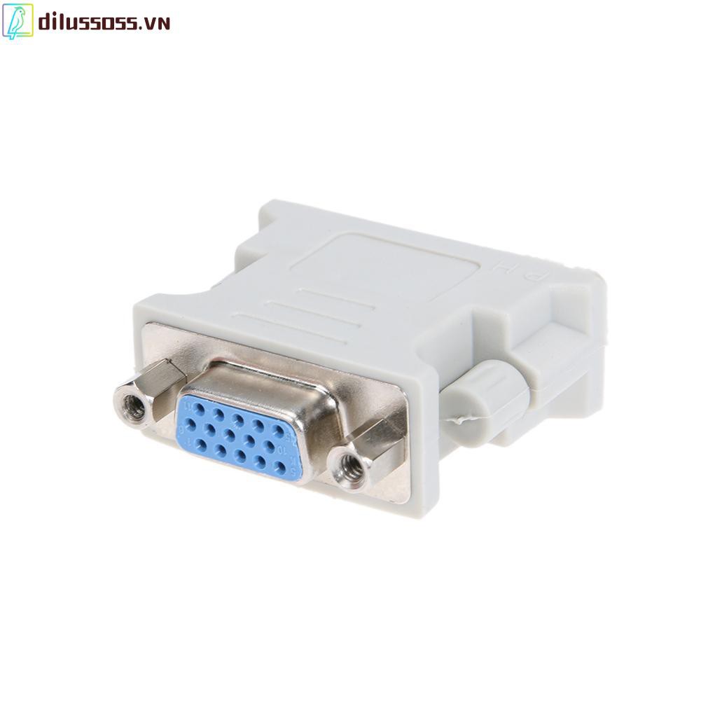 Đầu Chuyển Đổi Từ Cổng Dvi 24 + 5 Đực Sang Vga Cái