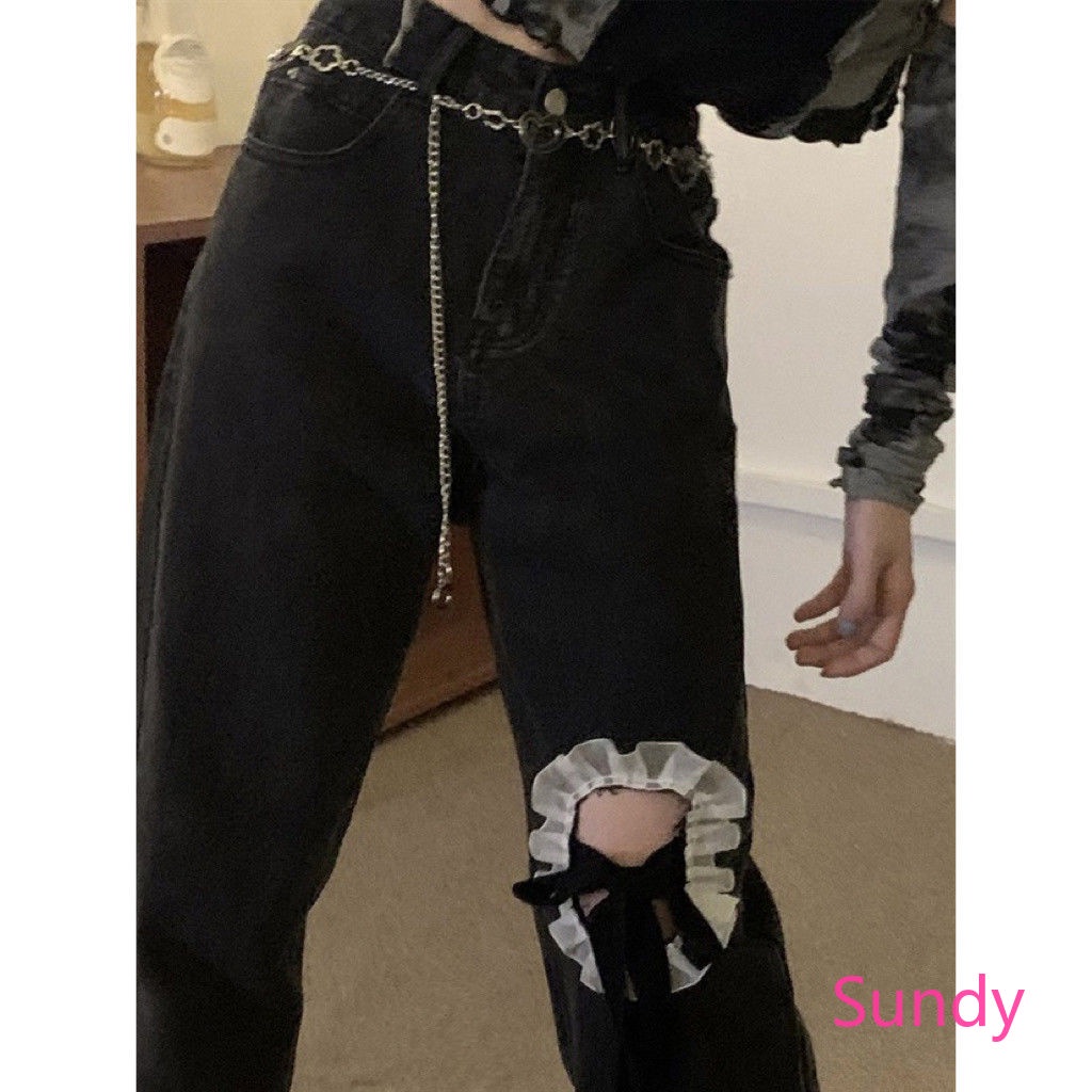 Quần Lưng Cao Buộc Dây Plus Size Cho Nữ