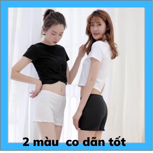 Set 5 quần đùi mặc trong váy chất đũi mát