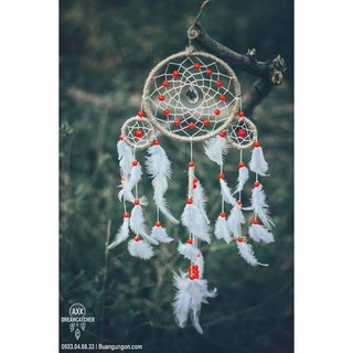 Vòng inox làm Dreamcatcher