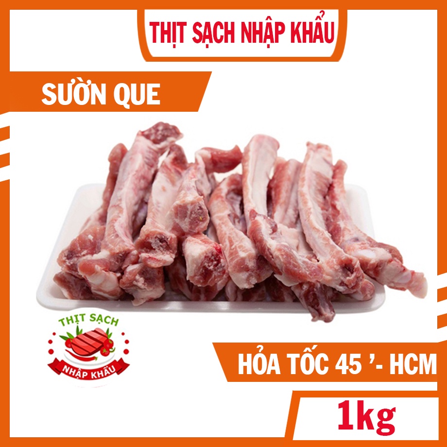 [ Giao hỏa tốc 2h ] 1kg Sườn Que - Sườn Cọng - Sườn Cây Nhập Khẩu