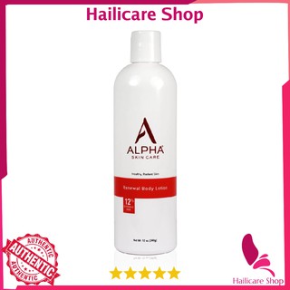 Sữa dưỡng sáng da Alpha Skincare Renewal body Lotion with 12% AHA