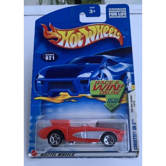 Hot Wheels Corvette SR-2 (First Edition)