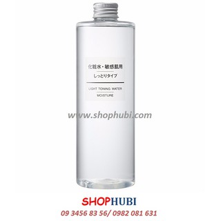 Nước hoa hồng cho da da khô, da thường Muji Light Toning Water Moisture 200ml