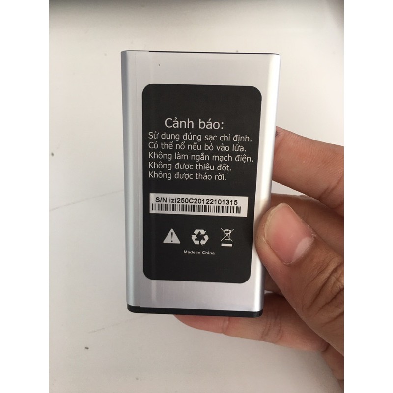 Pin masstel izi250 chính hãng