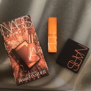 Combo son, phấn tạo khối Nars Afterglow Limited minisize