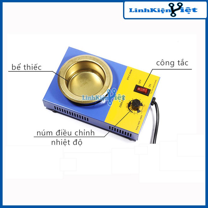 Bể Nhúng Thiếc Soldering ZTX-31C 280W 80mm ( BH 1 Tháng )