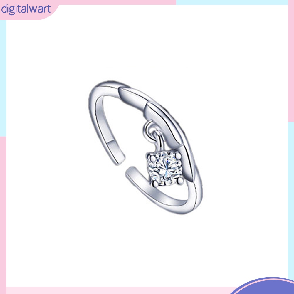 Nhẫn Hở Mạ Bạc Hình Chòm Sao Thời Trang Cho Nữ