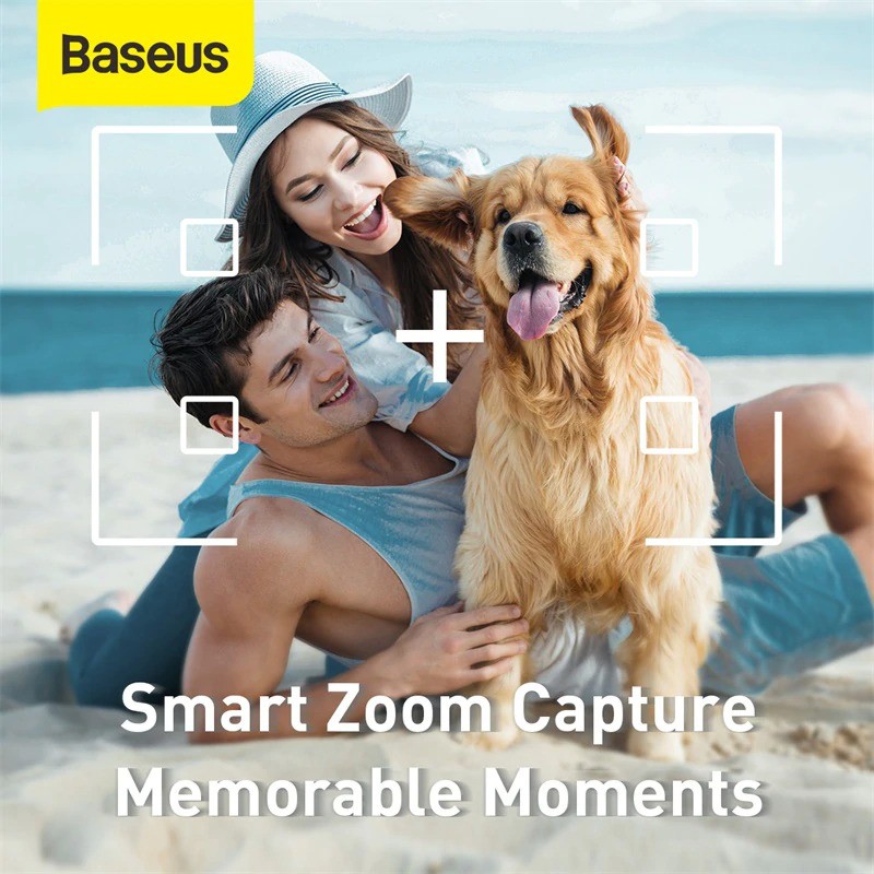 Gậy Chụp Ảnh Selfie Bluetooth Không Dây Baseus Lovely Folding Stand Selfie Stabilizer Uniaxial Bluetooth (WS-19017-1) | BigBuy360 - bigbuy360.vn