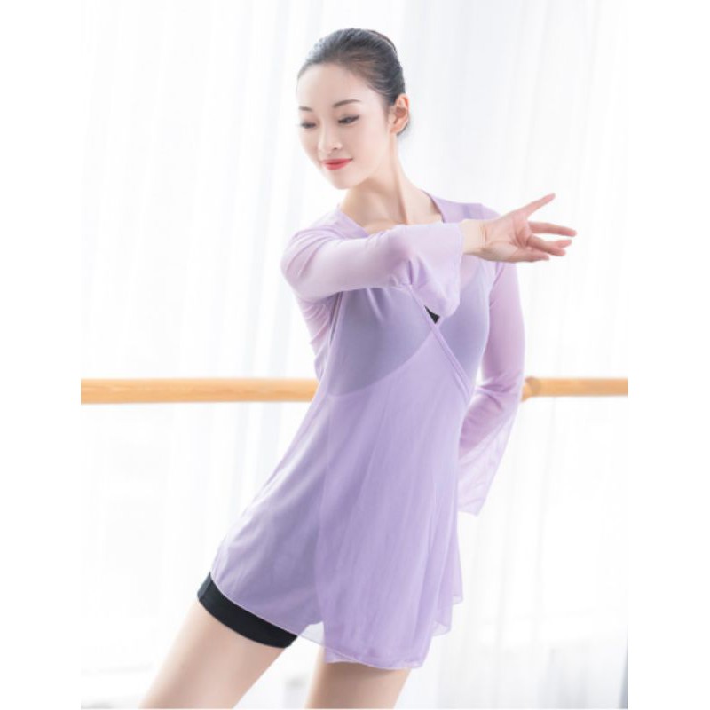 Áo múa cổ trang buộc dây 2, tặng áo 2 dây | BigBuy360 - bigbuy360.vn