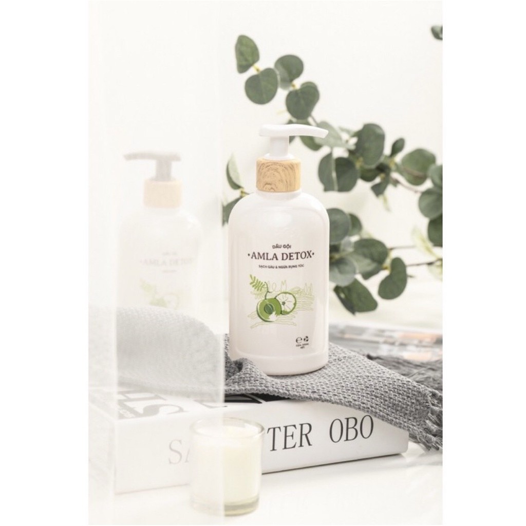 Dầu Gội AMLA DETOX Ngăn Dụng Tóc Gấp 5 Lần Cho Bạn Mái Tóc Dài Mượt | BigBuy360 - bigbuy360.vn