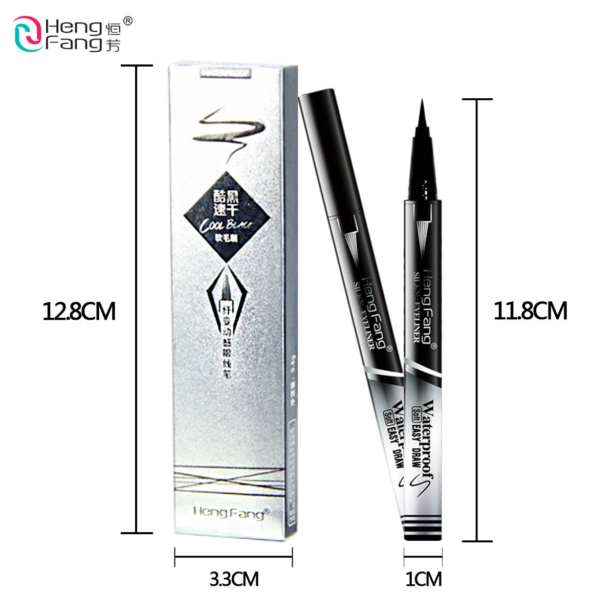 Bút kẻ mắt HengFang 52277 màu đen lâu trôi chống thấm nước 0.8g | BigBuy360 - bigbuy360.vn