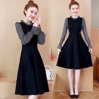 Đầm xòe tiểu thư xinh yêu | đầm nữ đầm dáng xòe