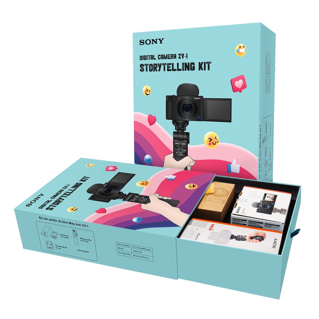 MÁY ẢNH SONY ZV-1 STORYTELLING KIT - CHÍNH HÃNG