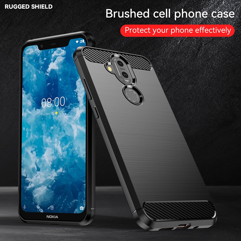 Ốp Lưng Silicon Chống Sốc Dùng Cho Nokia 8.1