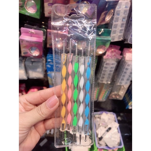 Set bút chấm bi vẽ nail