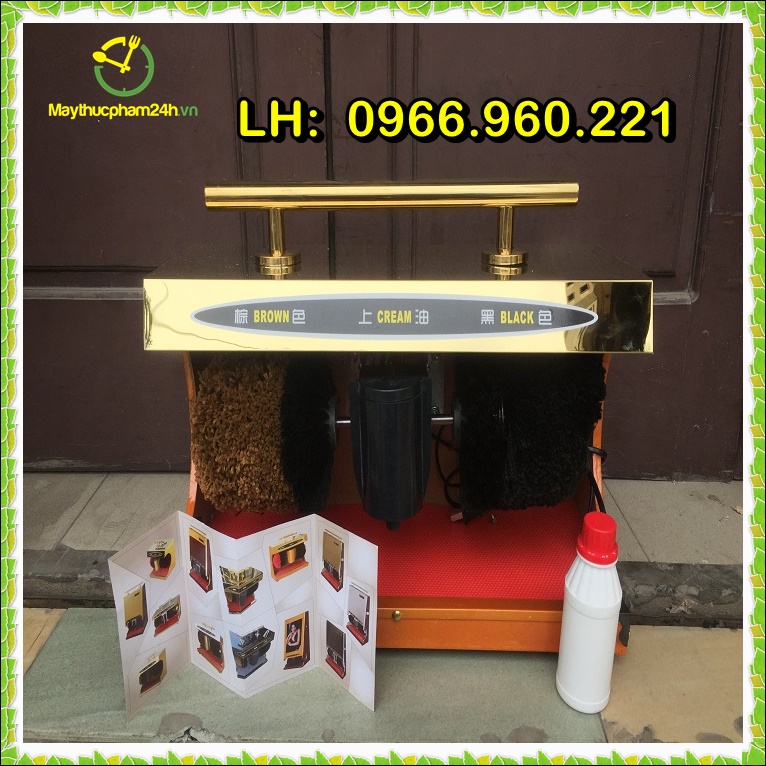 Máy đánh giày tự động mini, máy đánh giày văn phòng, khách sạn