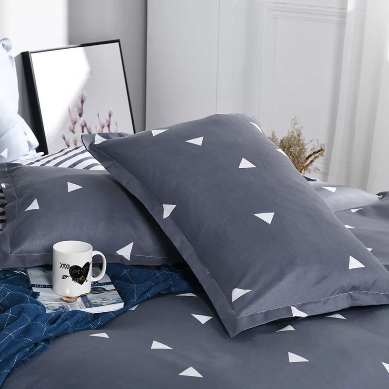 ( Giá rẻ) Vỏ Gối Cotton poly 45X65 cm