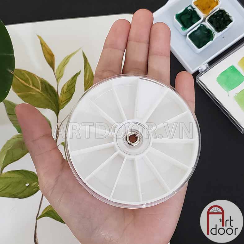 [ARTDOOR] Khay Hộp Pocket chiết màu nước, pan rỗng