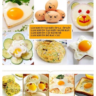 khuôn chiên trứng tạo hình