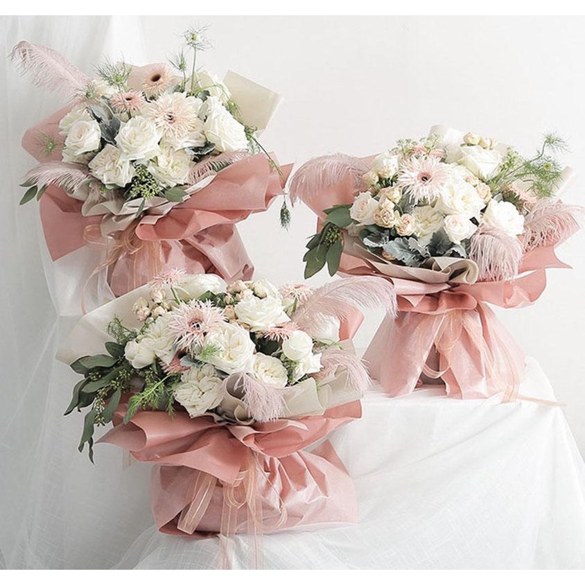 Set 20 Tờ Giấy 50 * 70cm Trang Trí Bánh Kem