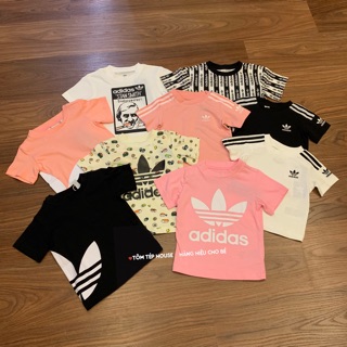 Áo adidas sọc chữ đen trắng mẫu mới của das, mặc cùng quần trắng hay đen thì chất rồi nah