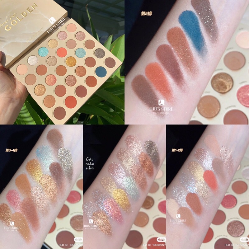 Bảng Phấn Mắt Colourpop You’re Golden