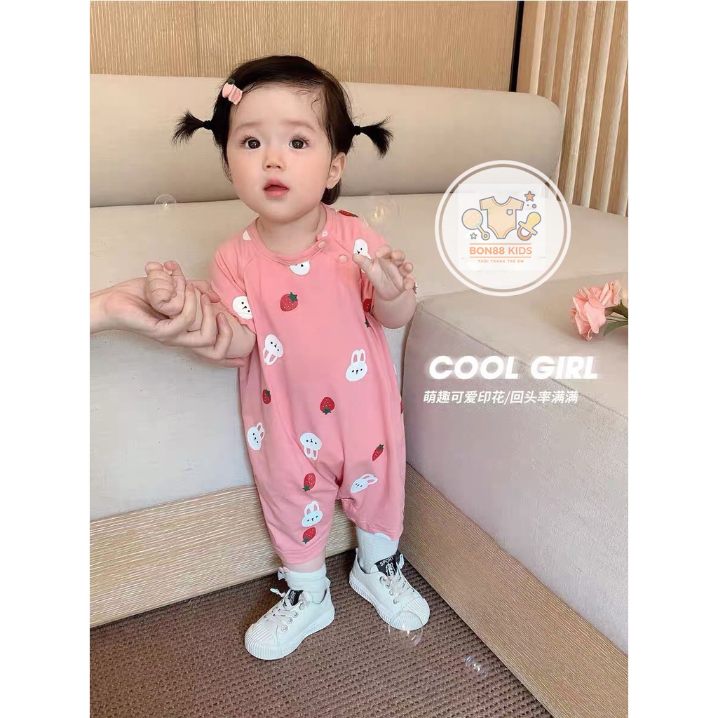 Body mùa hè cho bé gái chất liệu cotton đáng yêu dễ thương (4-14kg) | BigBuy360 - bigbuy360.vn