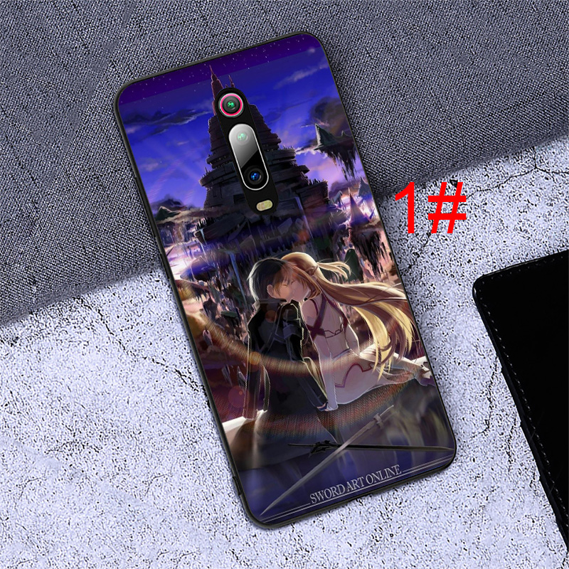 D81 Sword Art Online Xiaomi Mi 8 9 10 A1 A2 A3 Lite Pro F1 5X 6X Note 10 Soft Phone Case