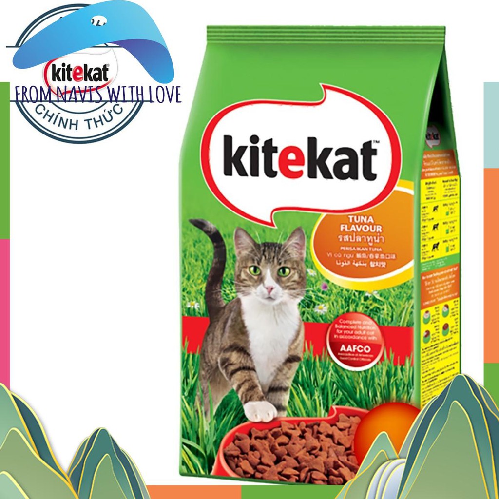 Thức ăn mèo Kitekat vị cá ngừ túi 1.4kg