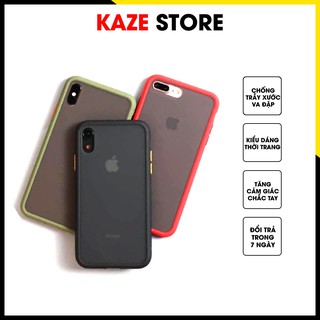 Ốp lưng Iphone nhám chống vân Siêu Hot - Kaze Store