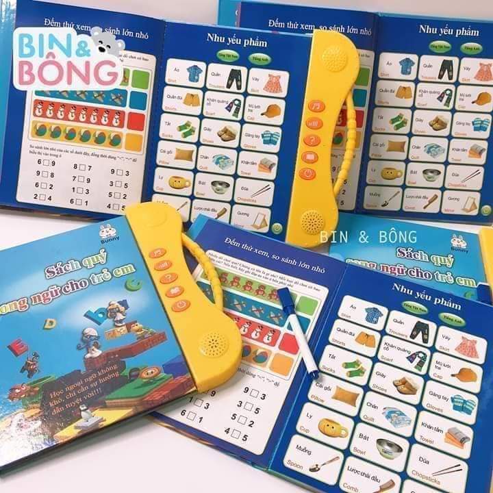 Bảng Chữ Cái Tiếng Việt và Tiếng Anh Biết Nói Giúp Con Phát triển Ngôn Ngữ, Tư Duy, Trí Tuệ - Đồ Chơi Thông Minh