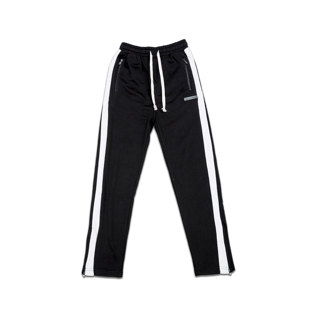 Quần Zipper Pant Unisex TeeHolic Màu Đen - THS