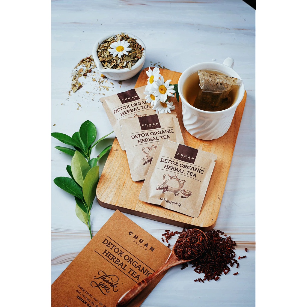 TRÀ DETOX ORGANIC HERBAL TEA CHUAN NATURE