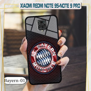 Ốp lưng kính 3D Xiaomi Redmi Note 9S/ Note 9 Pro -hình đội bóng
