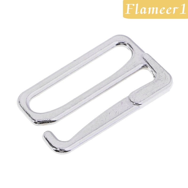 Set 1 / 10 Móc Dây Áo Ngực Thay Thế Bằng Hợp Kim 19mm