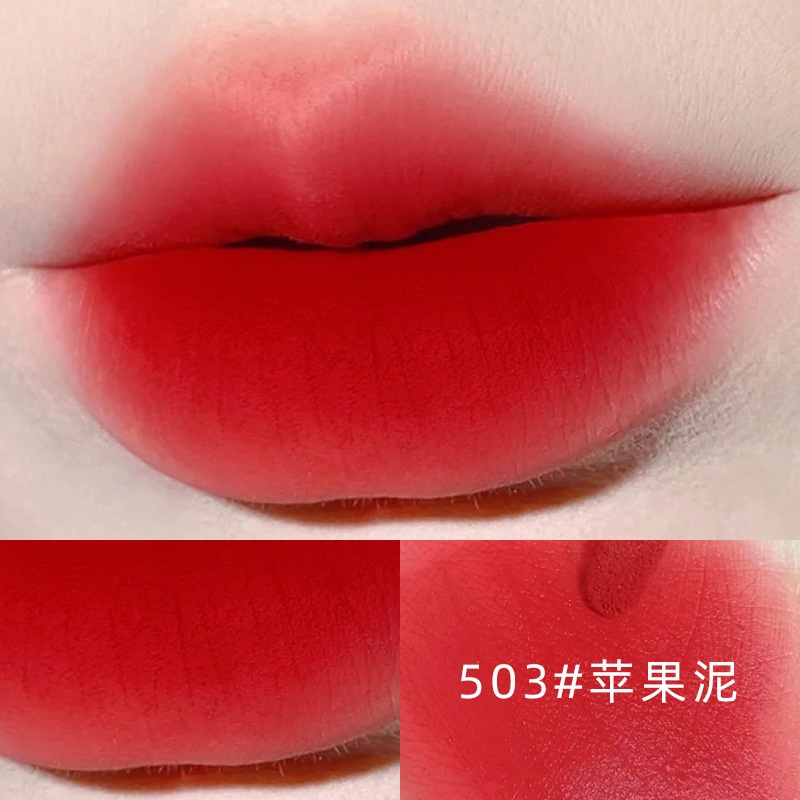 Son Kem Màu Nhung Lì Có Độ Bóng Cao Không Dính Cốc