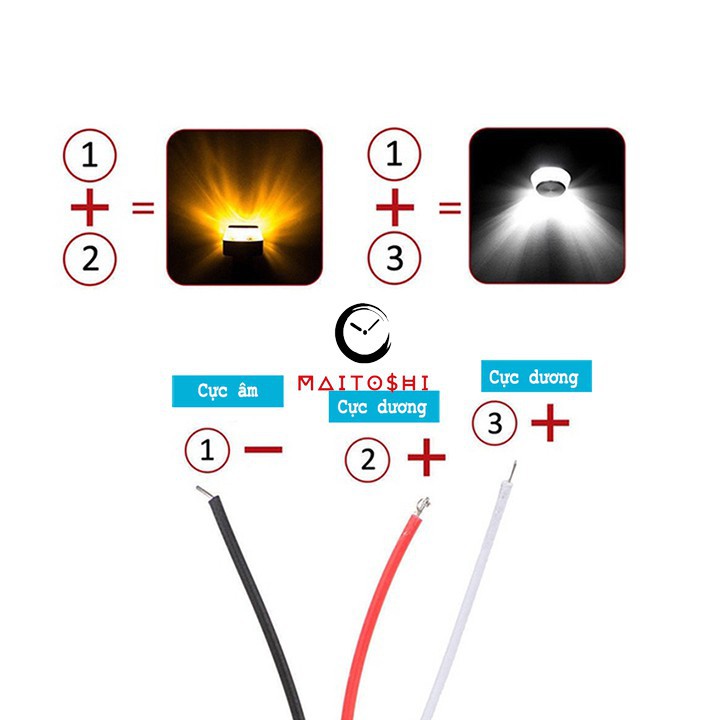 (GIÁ 1 CẶP ) Đèn Gù xi nhan Led CNC cho xe máyBảo Hành Đổi Mới